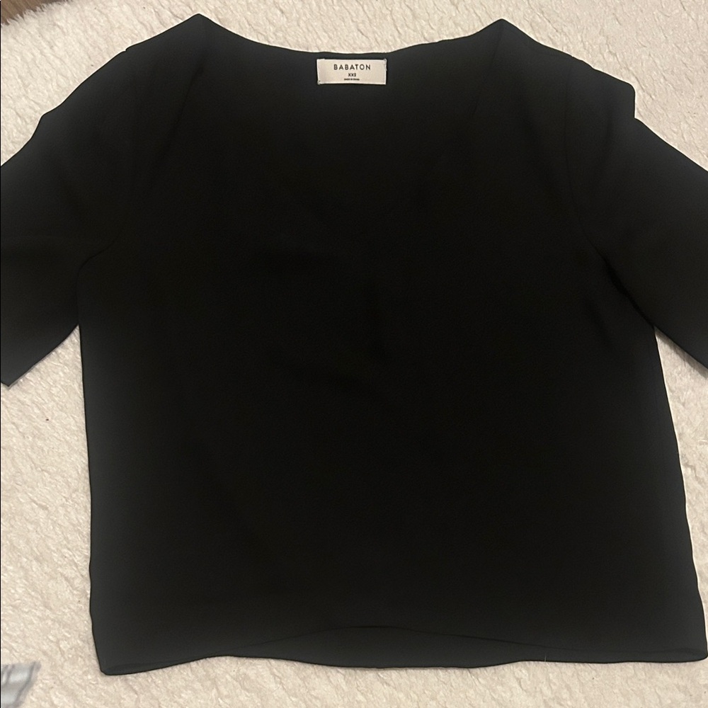 Babaton Elegant Black Blouse